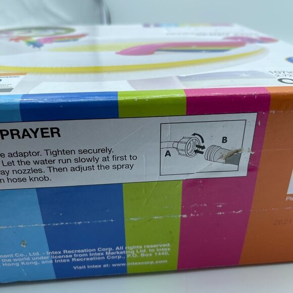 Intex Pool Mystic Unicorn Spray Pool New In Box 2+ Years - Picture 7 of 8